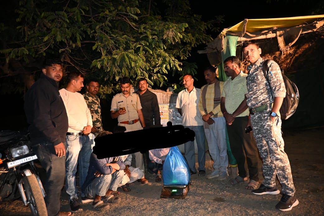 तिन किलो गांजा जप्त; डुग्गीपार पोलीसांची कारवाई